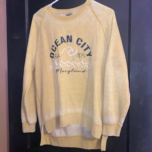 Ocean Maryland yellow sweater!!